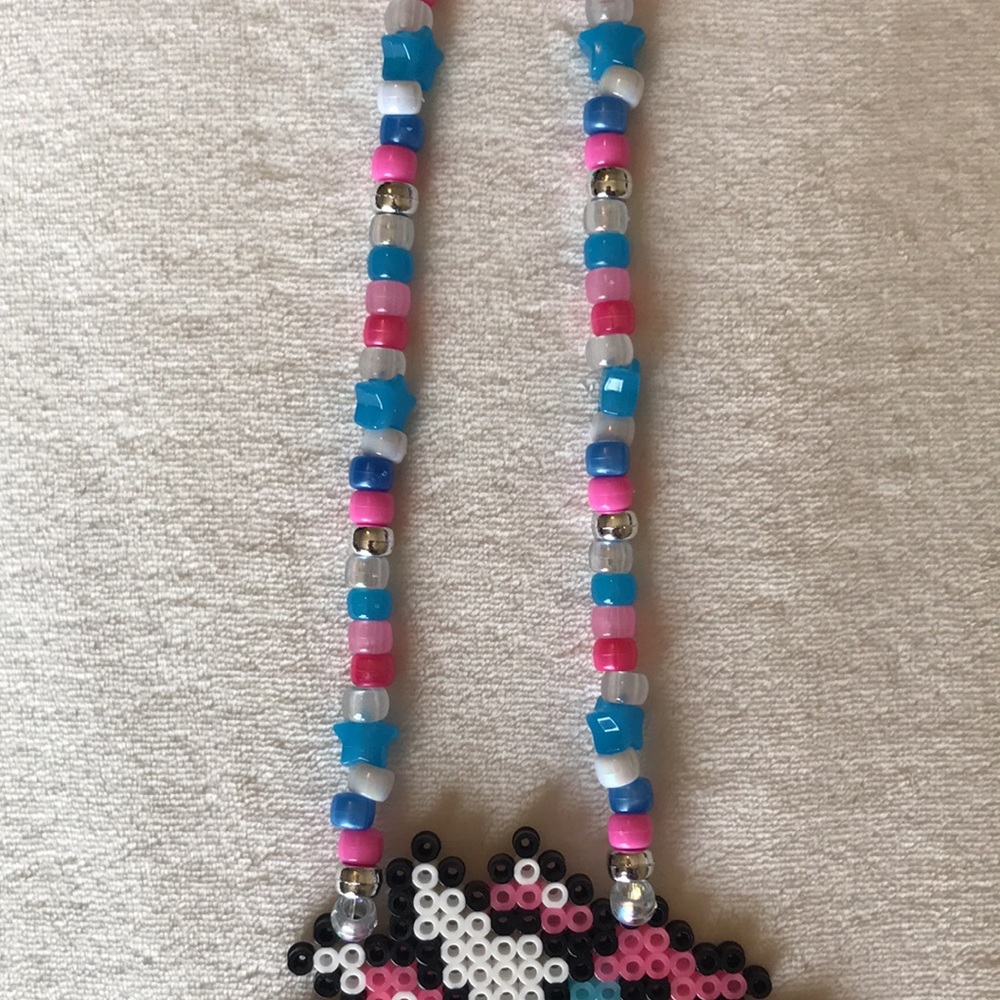 Extra Large Bowser Kandi Necklace - Picture 2 of 5